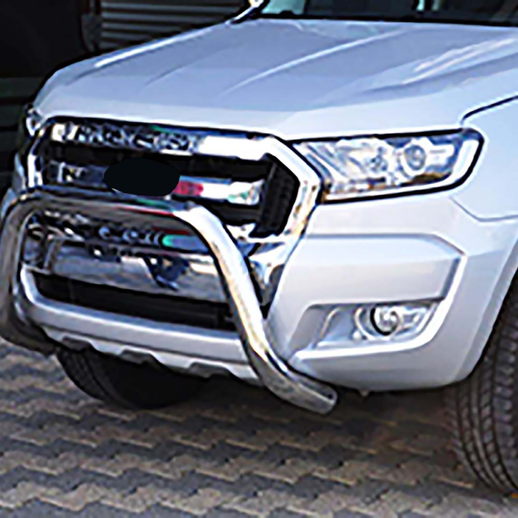 Toyota Hilux (2015-2020) - Ön Koruma - Pars - (P. Çelik) - (Çap-76)