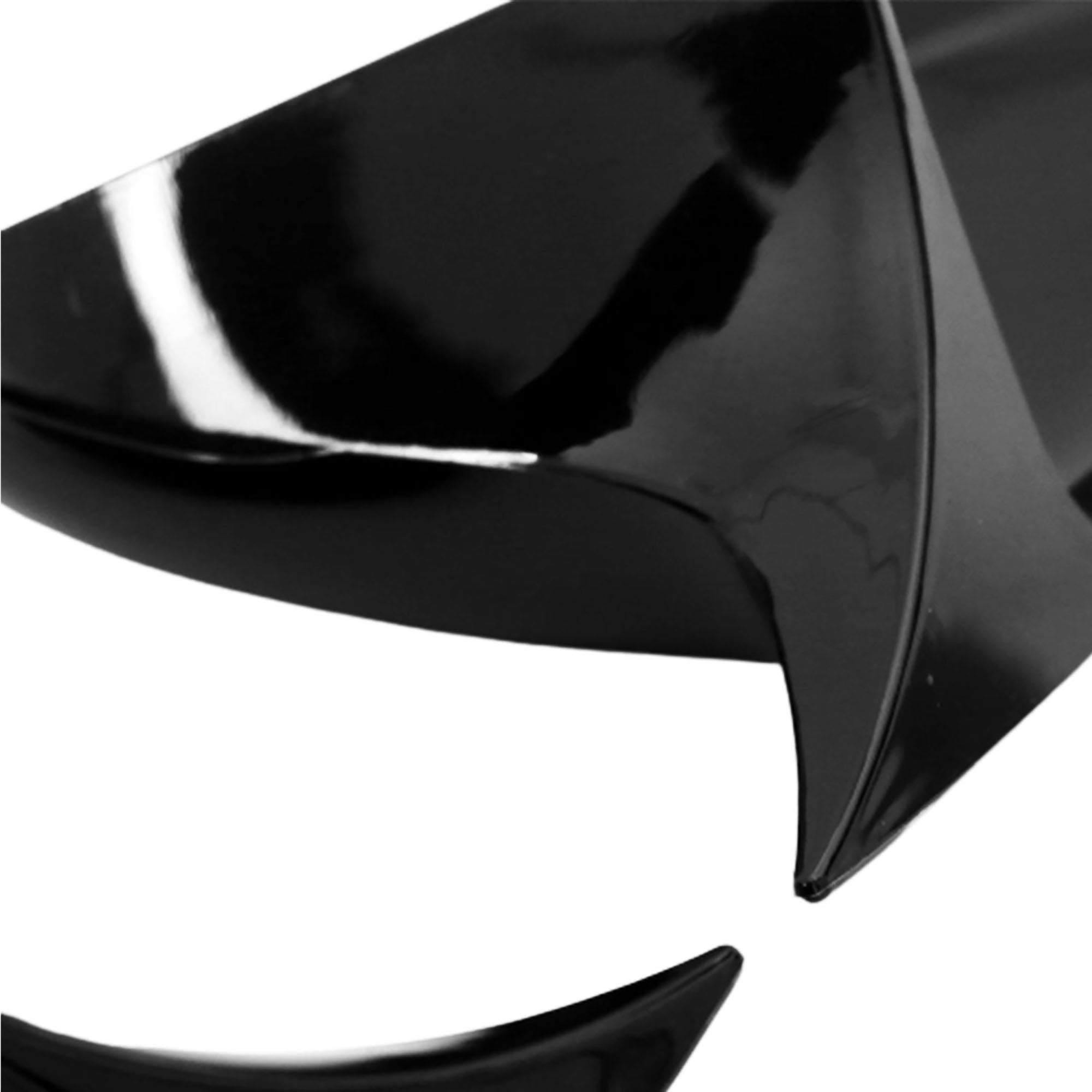 Renault Latitude (2010-2015) - Ayna Kapağı (Yarasa) Piano Siyah Abs (Sd)