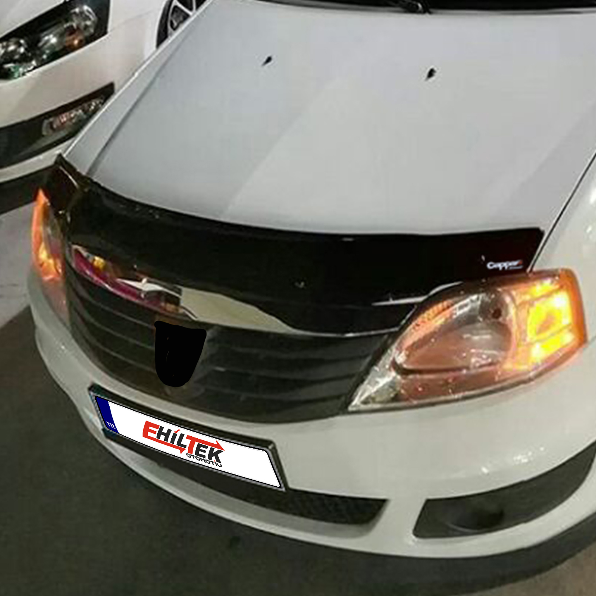 Dacia Logan (2005-2012) - Ön Kaput Rüzgarlığı - (1 Parça ABS Plastik) - (SW-4 mm)