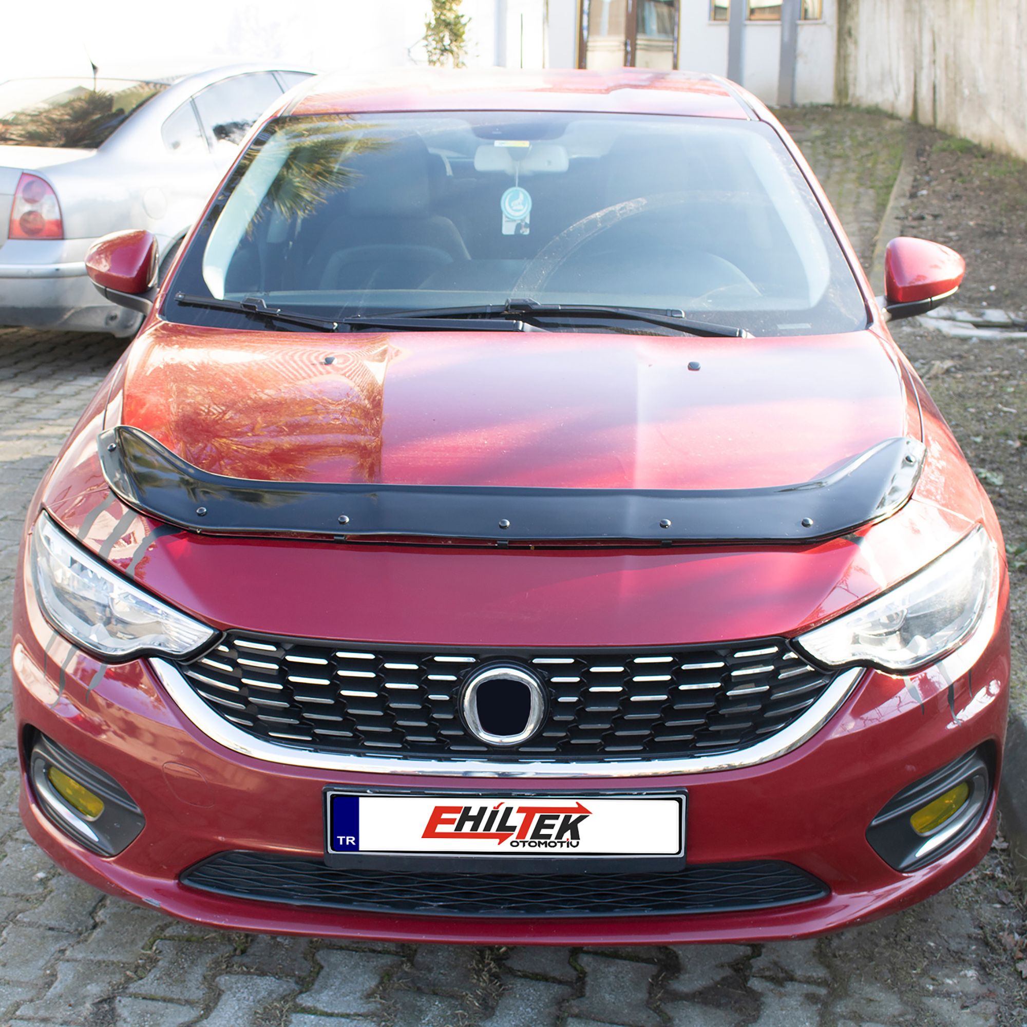 Fiat Egea (2015+) - Ön Kaput Rüzgarlığı - (1 Parça ABS Plastik) - (SD-4 mm)