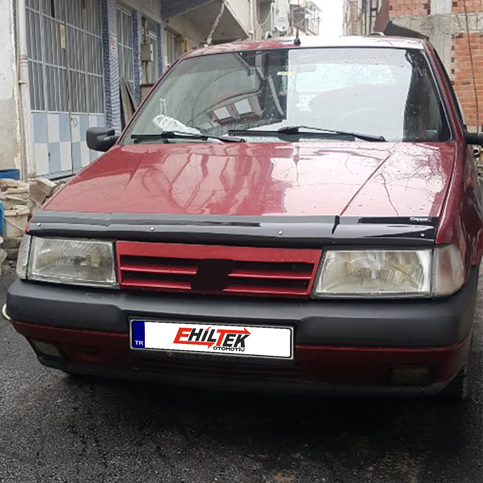Fiat Tempra (1989-2000) - Ön Kaput Rüzgarlığı - (1 Parça ABS Plastik) - (SD-4 mm)