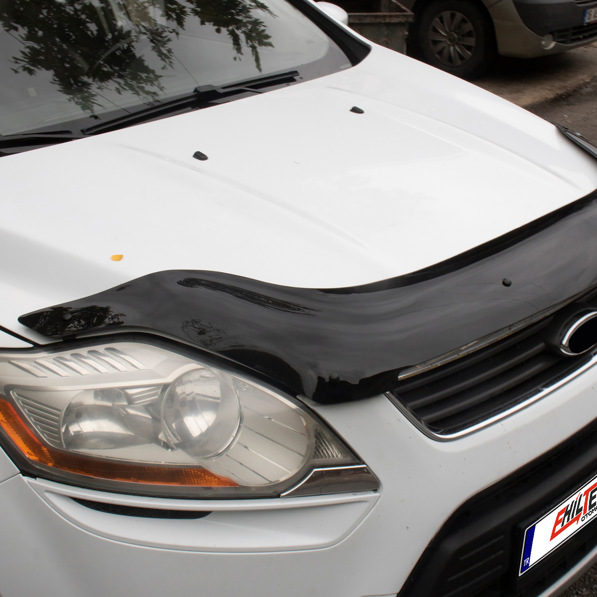 Ford Kuga (2008-2012) - Ön Kaput Rüzgarlığı - (1 Parça ABS Plastik) - (SUV-4 mm)
