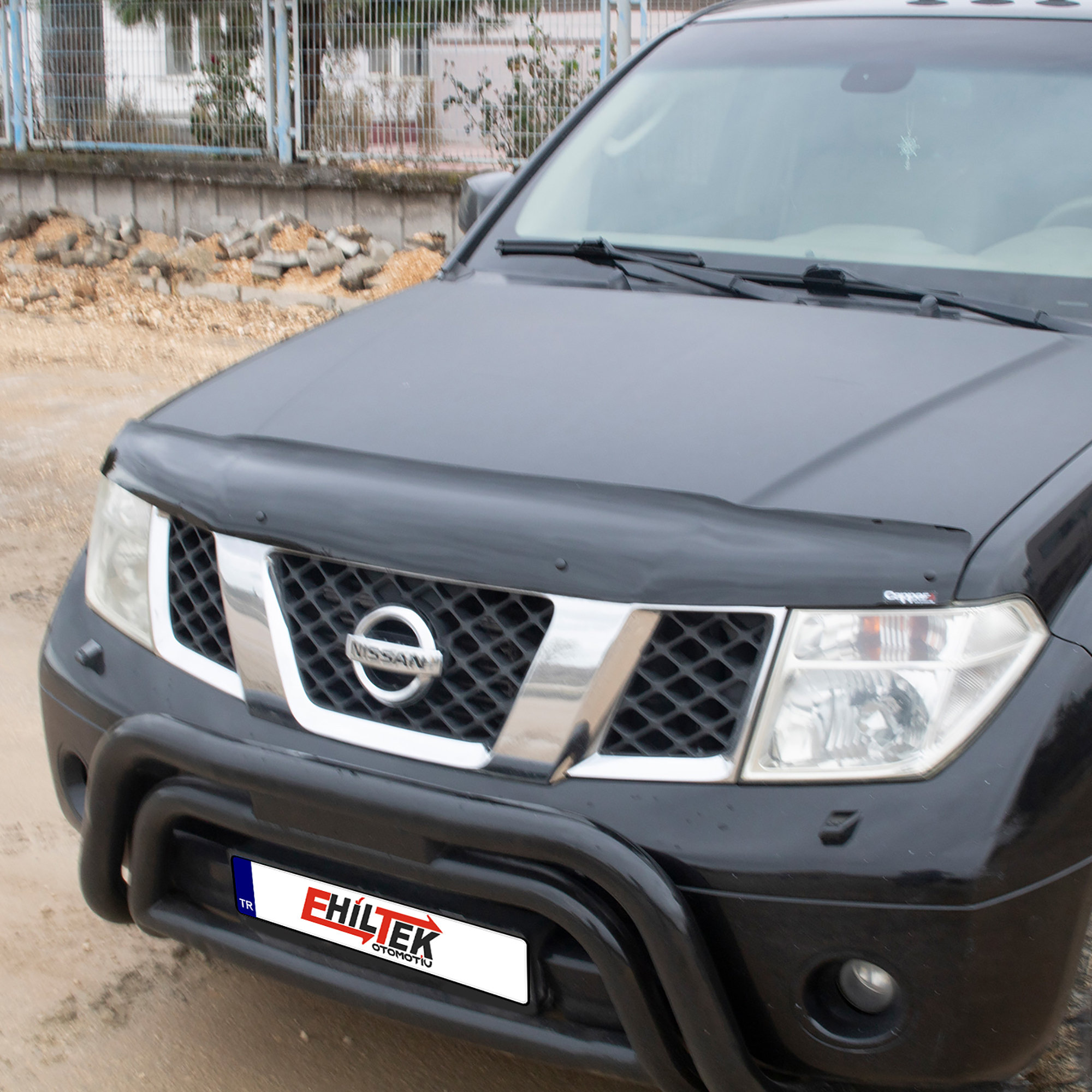 Nissan Pathfinder (2005-2014) - Ön Kaput Rüzgarlığı - (1 Parça ABS Plastik) - (SUV-4 mm)