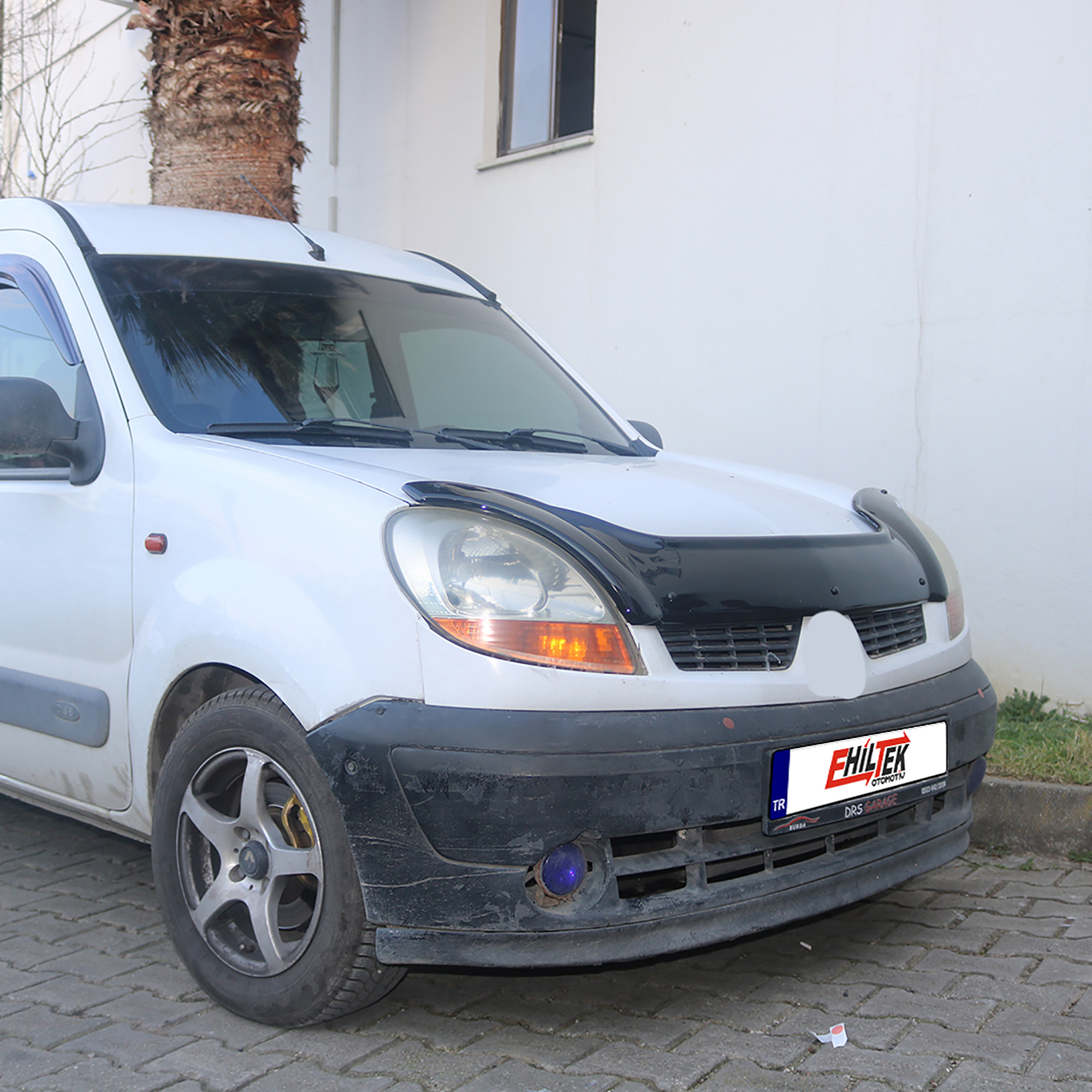 Renault Kangoo (2003-2007) - Ön Kaput Rüzgarlığı - (1 Parça ABS Plastik) - (TİCARİ-4 mm)