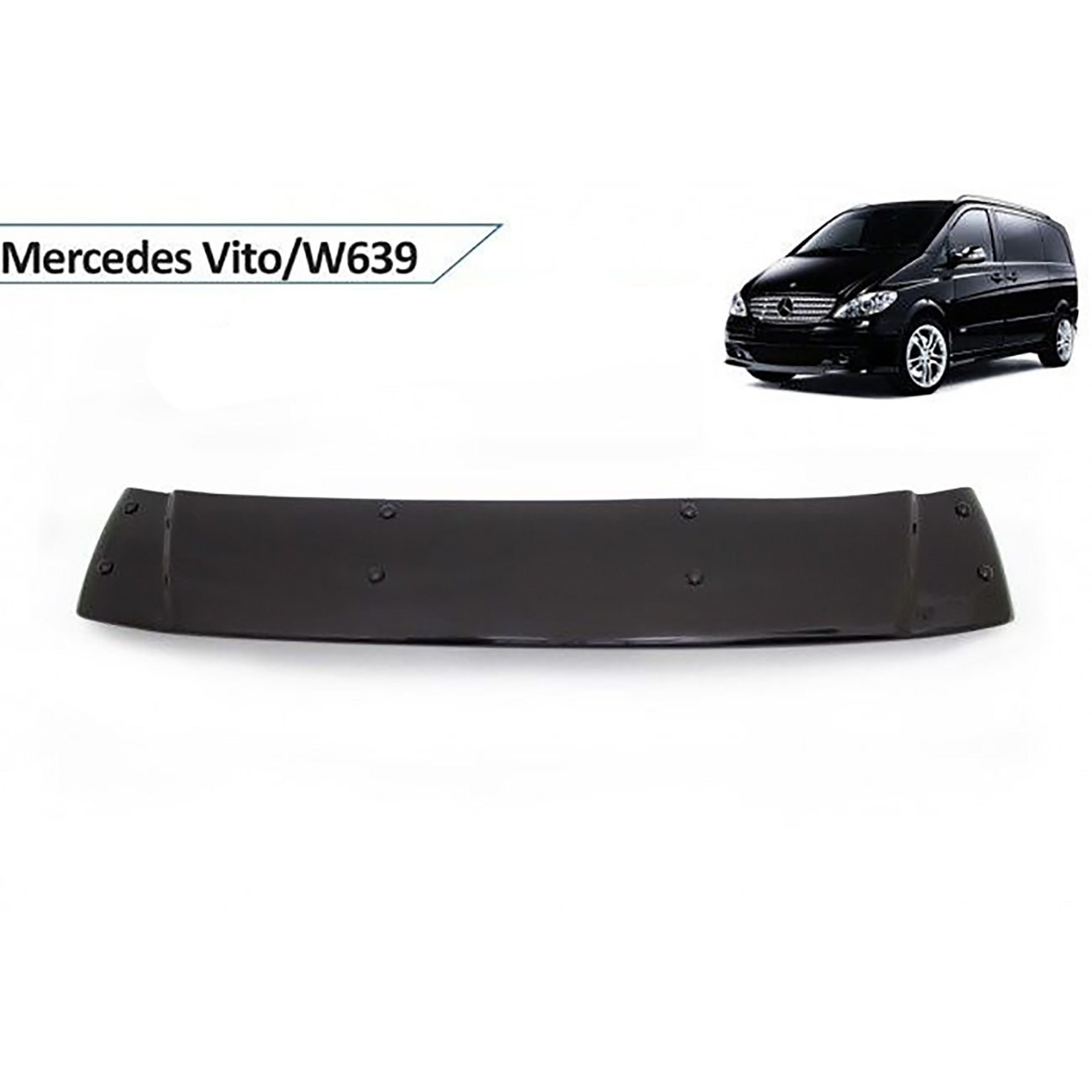 Mercedes Vito (2003+) - Ön Cam Güneşliği - (ABS Plastik) - (W639-Van)