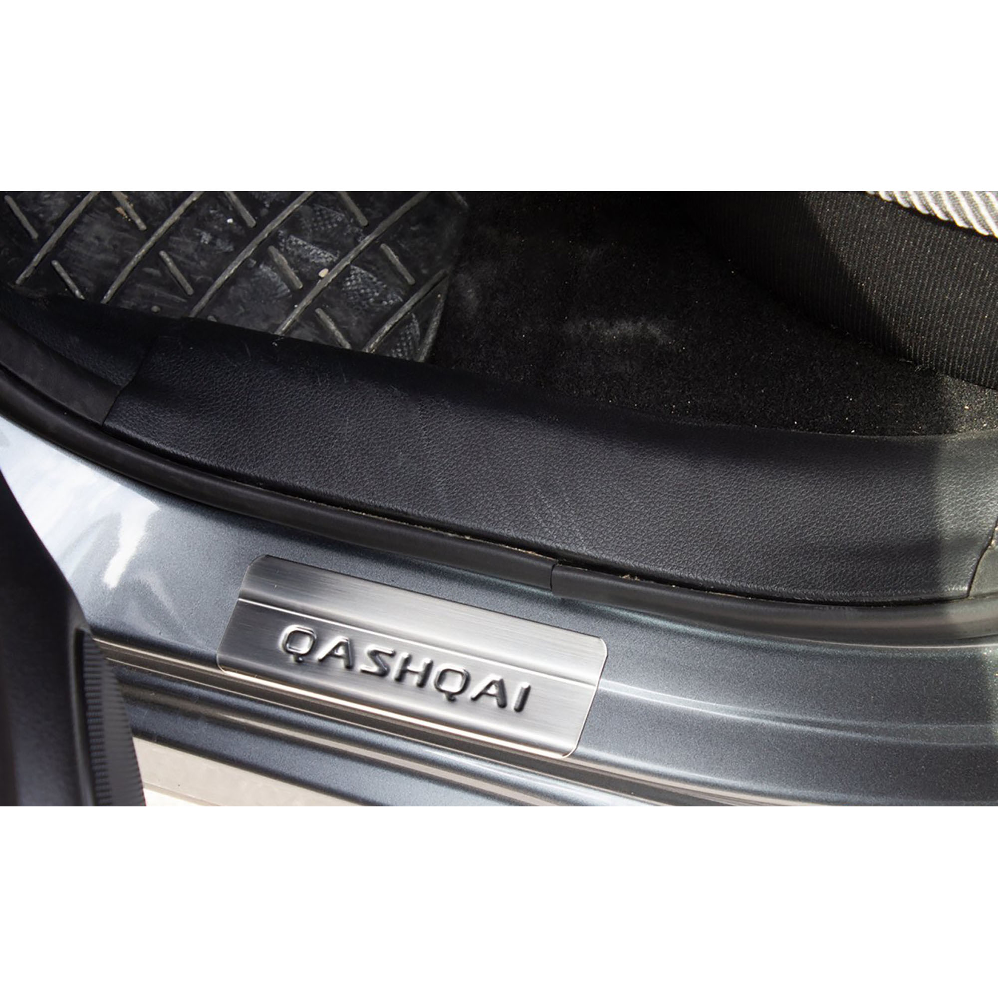 Nissan Qashqai (2014+) - Kapı Eşiği - (4 Parça P. Çelik) - (SUV)
