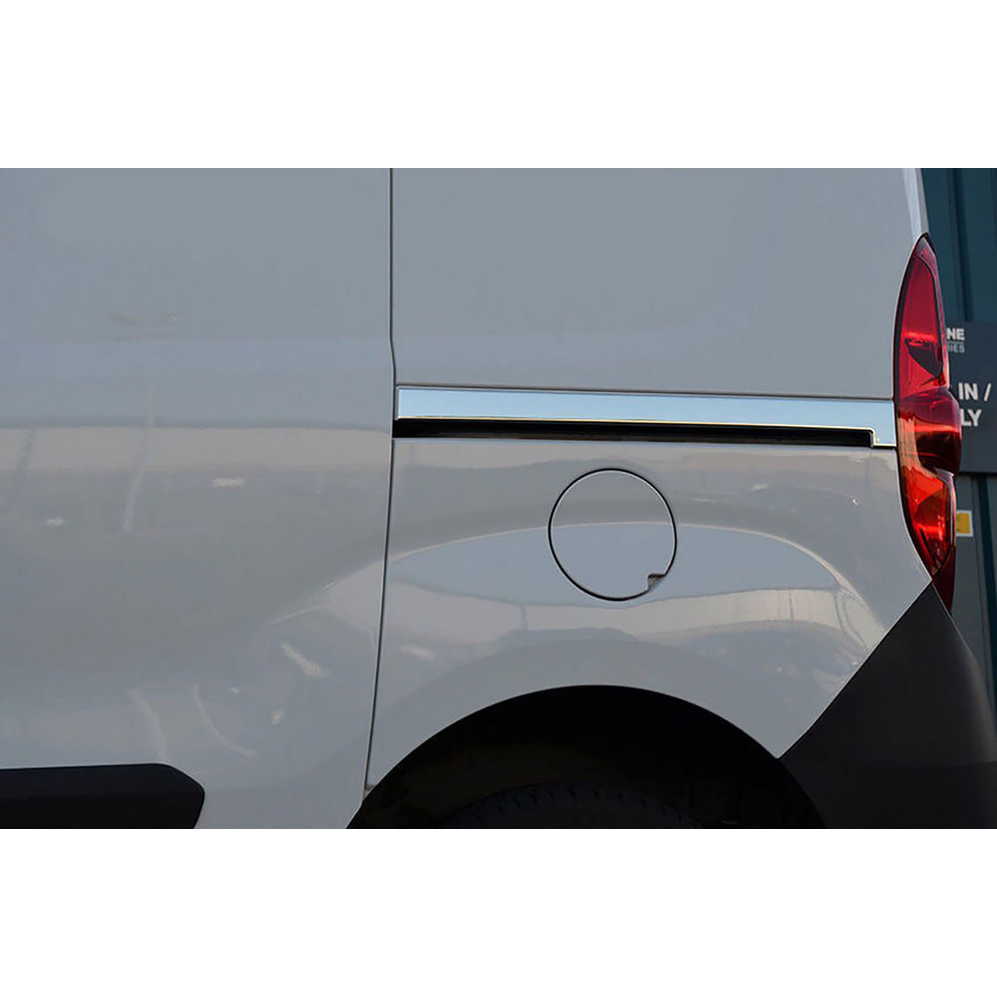 Renault Kangoo (2008-2021) - Sürgülü Kapı Çıtası - (2 Parça P. Çelik) - (Mini Van-Lav)