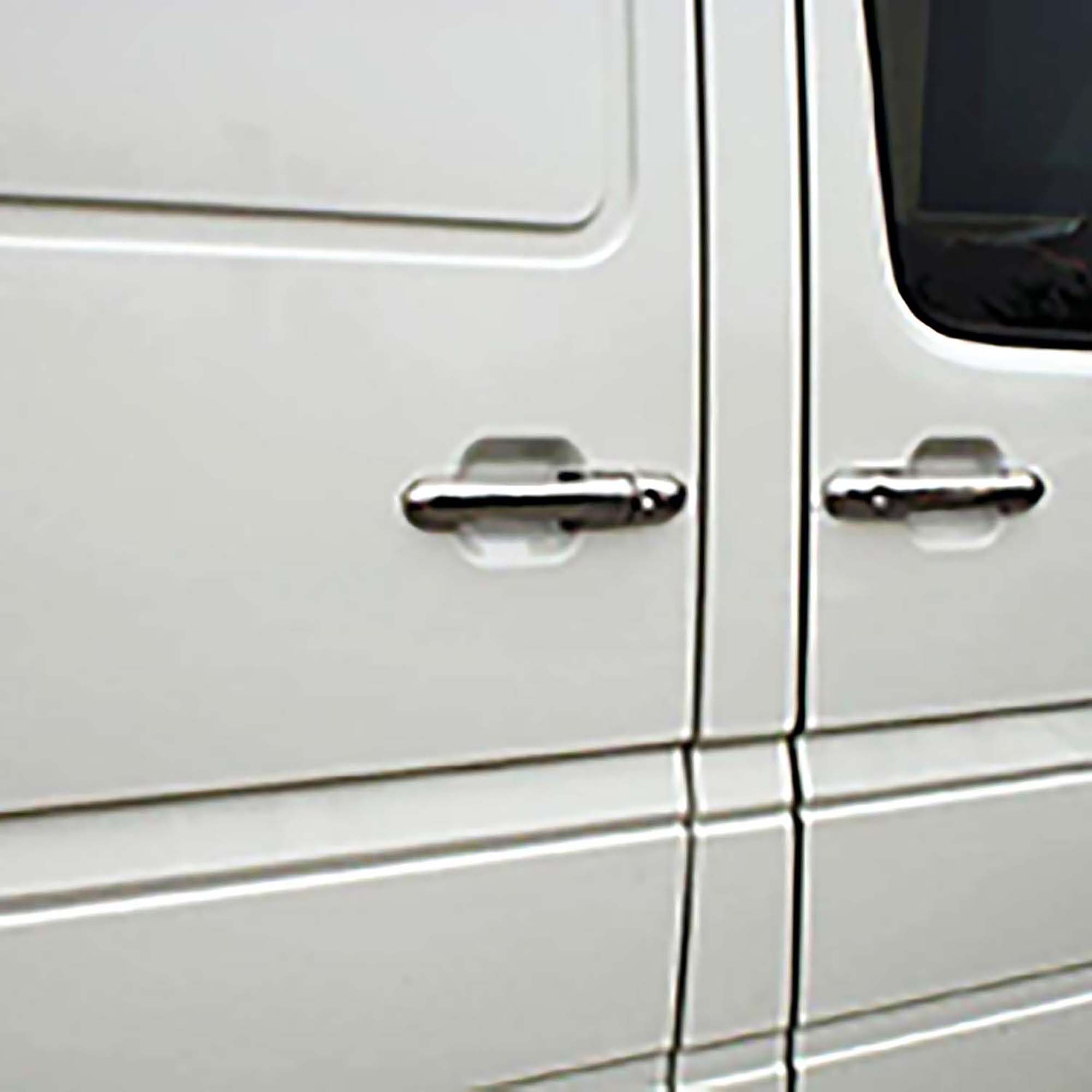 Mercedes Sprinter W906 (2006-2018) - Kapı Kolu - (4 Kapı 8 Parça P. Çelik) - (Van-Çift Delikli)