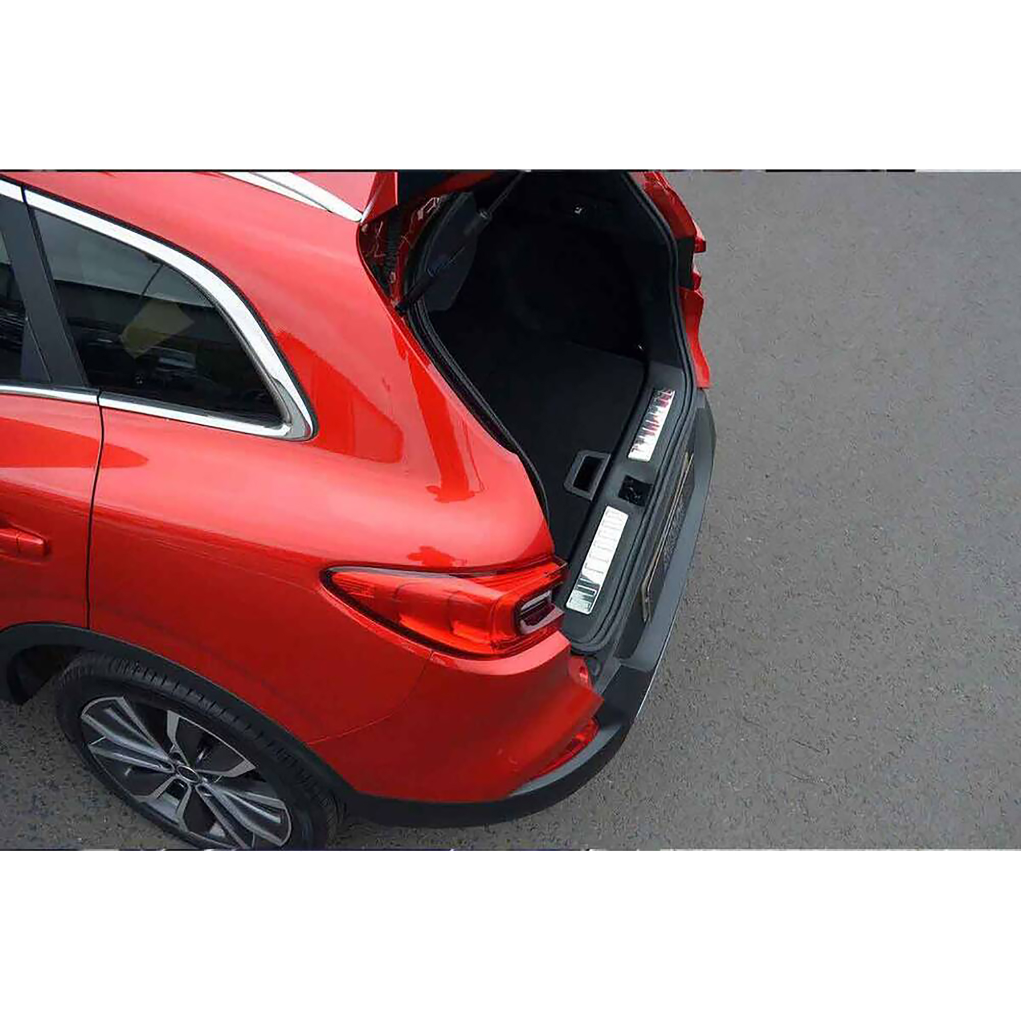 Renault Kadjar (2015-2019) - Bagaj Eşiği - (2 Parça P. Çelik) - (Taşlı - Mat)