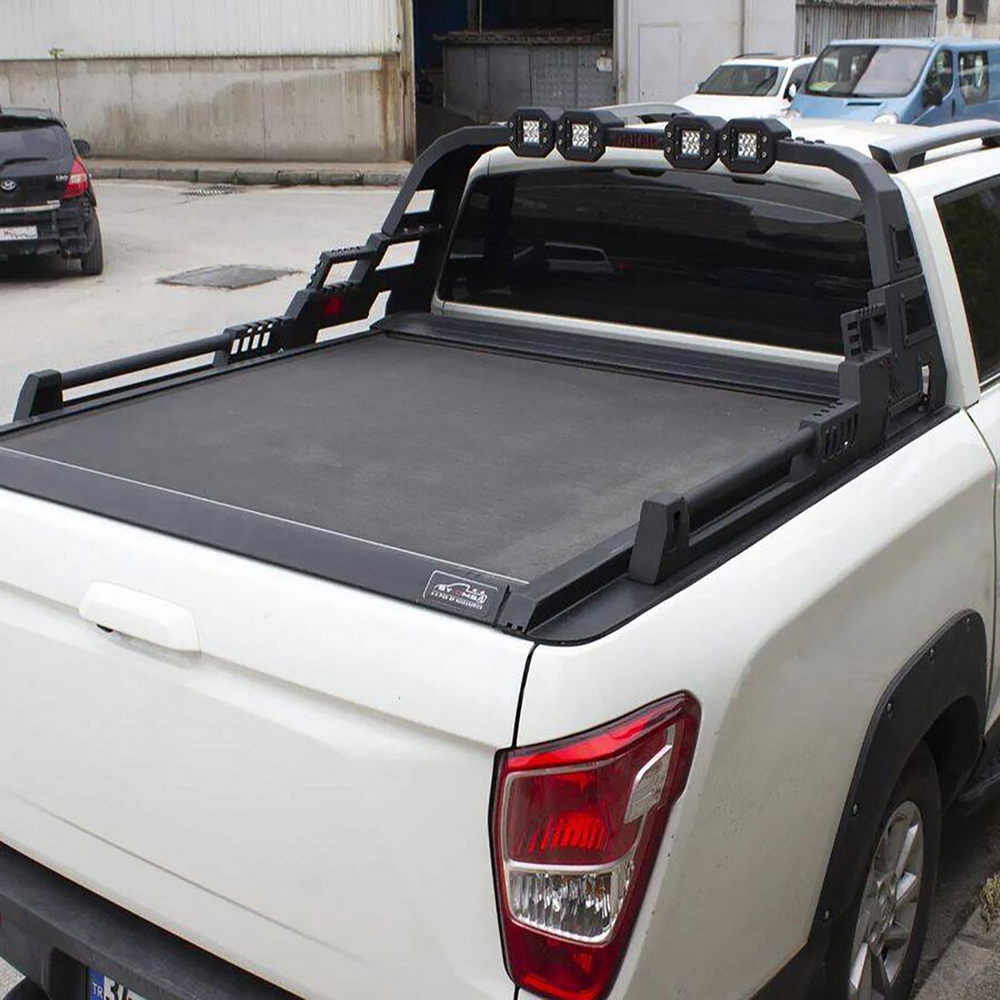 Toyota Hilux (2006-2015) - Roll Bar - Dakar - (Pickup-Siyah-Medium-Işıklı)
